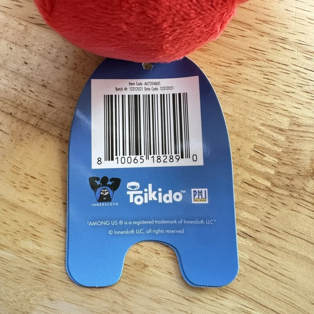 Among Us Mini Plush Clawee Red 4